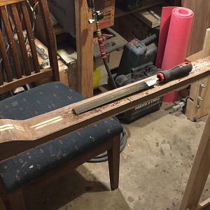 Started Neck Shaping