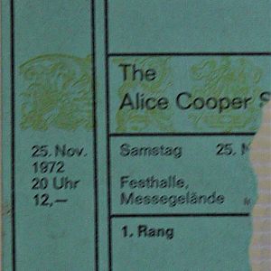 Alice Cooper 19721125