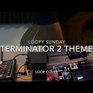 Terminator 2 theme - bass loop cover - YouTube