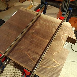 SG Bass VI Blank Glued