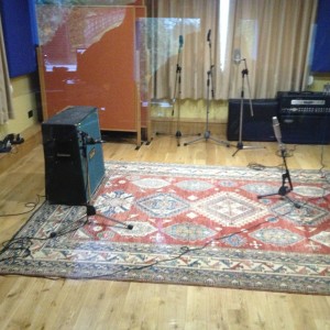 Recording set up.