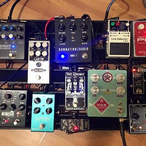 PedalBoard Guitar:bass May 2019