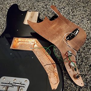 Body and Pickguard Shielding