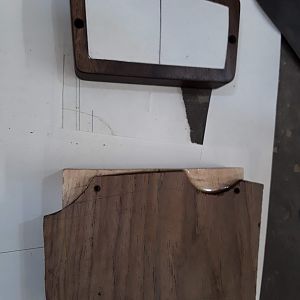 inlaid pickup cover