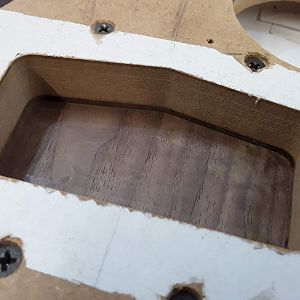 inlaid pickup cover