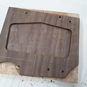 inlaid pickup cover