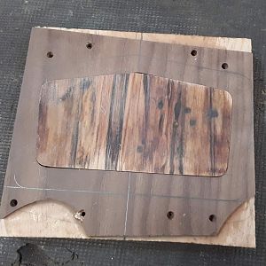 inlaid pickup cover