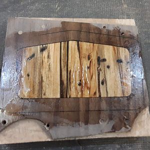 inlaid pickup cover