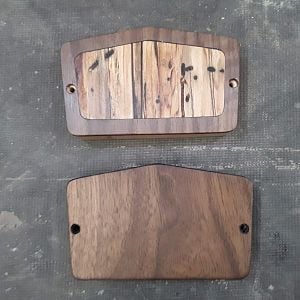 inlaid pickup cover