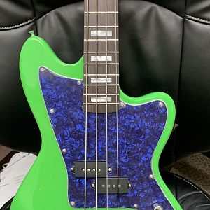 Mitch Jazzmaster blue