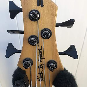 Roscoe Century Standard headstock