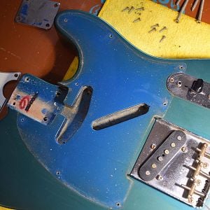 1968 Esquire Lake Placid Blue