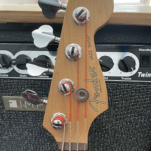 1997 Fender Jazz headstock