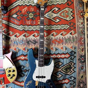 1971 Jazz Bass no white undercoat 6