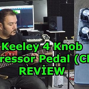 MS Pozitron Keeley 4 Knob Compressor Pedal (Clone) MS KM COMP - YouTube