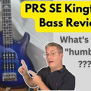 PRS SE Kingfisher Bass review and mods from a noob