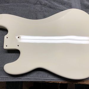 Arctic White Precision body