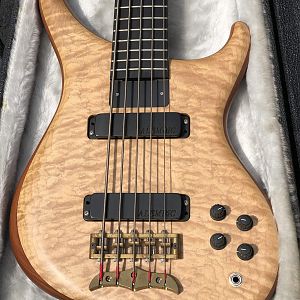 Alembic Orion w/quilted maple top & Ebony Board