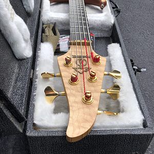 Alembic Orion w/quilted maple top & Ebony Board