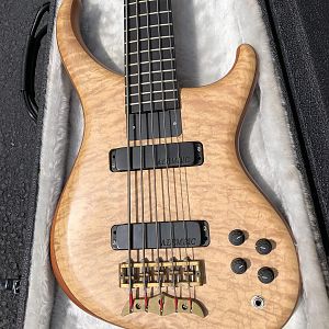 Alembic Orion w/quilted maple top & Ebony Board