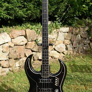 1963 Burns Black Bison Bass N°3561