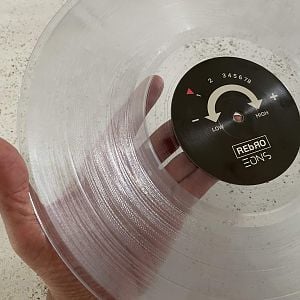 EONS the LP on 180g Crystal Clear Vinyl