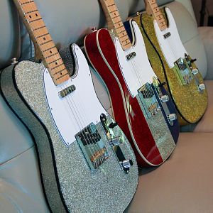 Buck Owens and Don Rich tribute Telecaster Builds