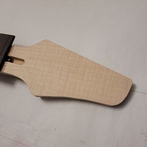 headstock roughed in