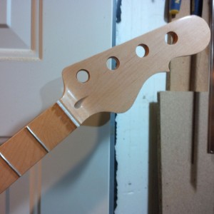 neck with corian nut