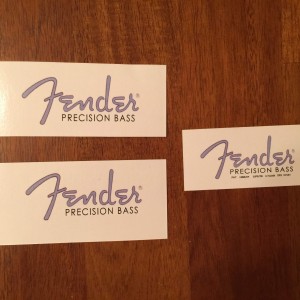 fender decals