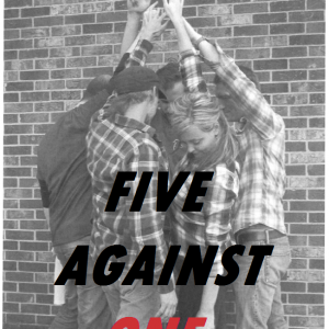 Promo shot for debut gig of Pearl Jam cover band FIVE AGAINST ONE