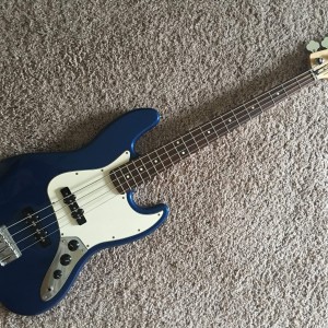 2003 MiM Fender Jazz Bass before upgrades