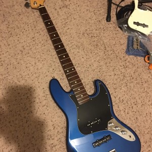 2003 MiM Fender Jazz Bass after upgrades