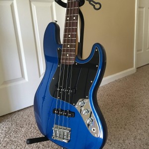 2003 MiM Fender Jazz Bass after upgrades