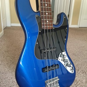 2003 MiM Fender Jazz Bass after upgrades