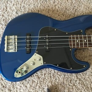 2003 MiM Fender Jazz Bass after upgrades