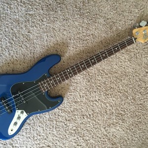 2003 MiM Fender Jazz Bass after upgrades