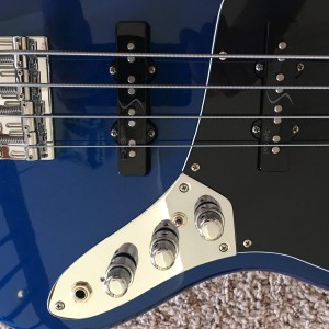 2003 MiM Fender Jazz Bass after upgrades